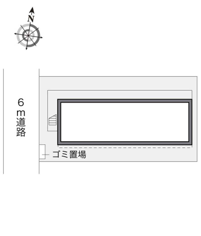レオパレスのぎく 配置図