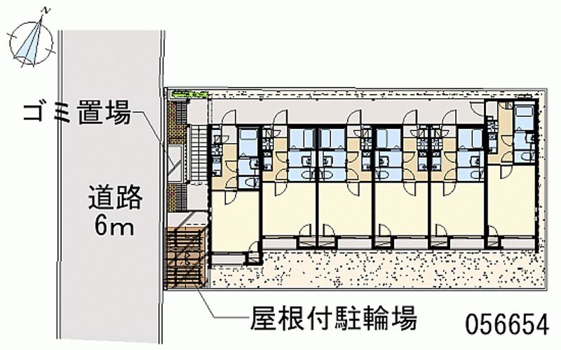 クレイノＥＬＡＮ 区画図