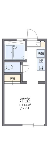 レオパレスＳ．Ｆ 間取り図