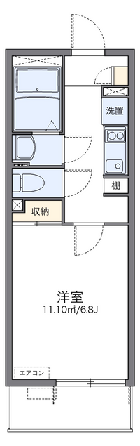 レオネクストフローラ鈴蘭台 間取り図