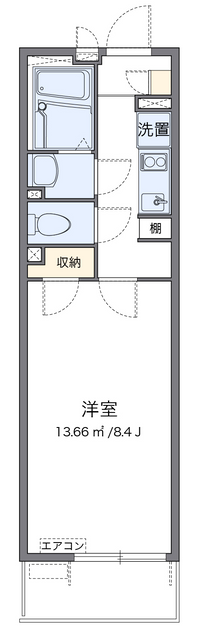 レオネクストヴィーダフォルトナ 間取り図