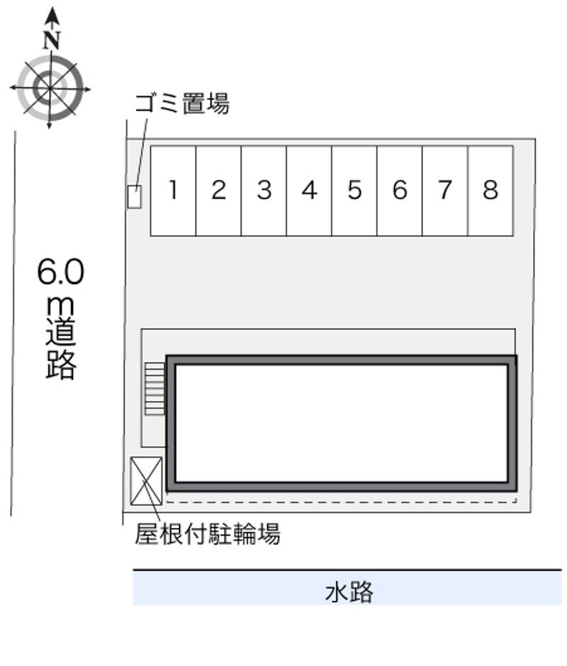 レオパレスグロリアス 配置図