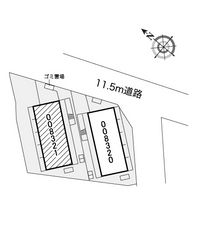 レオパレスＨＩＭＥＪＩ　ＳＡＺＵＣＨＩ２ 配置図