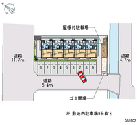 36902 Monthly parking lot