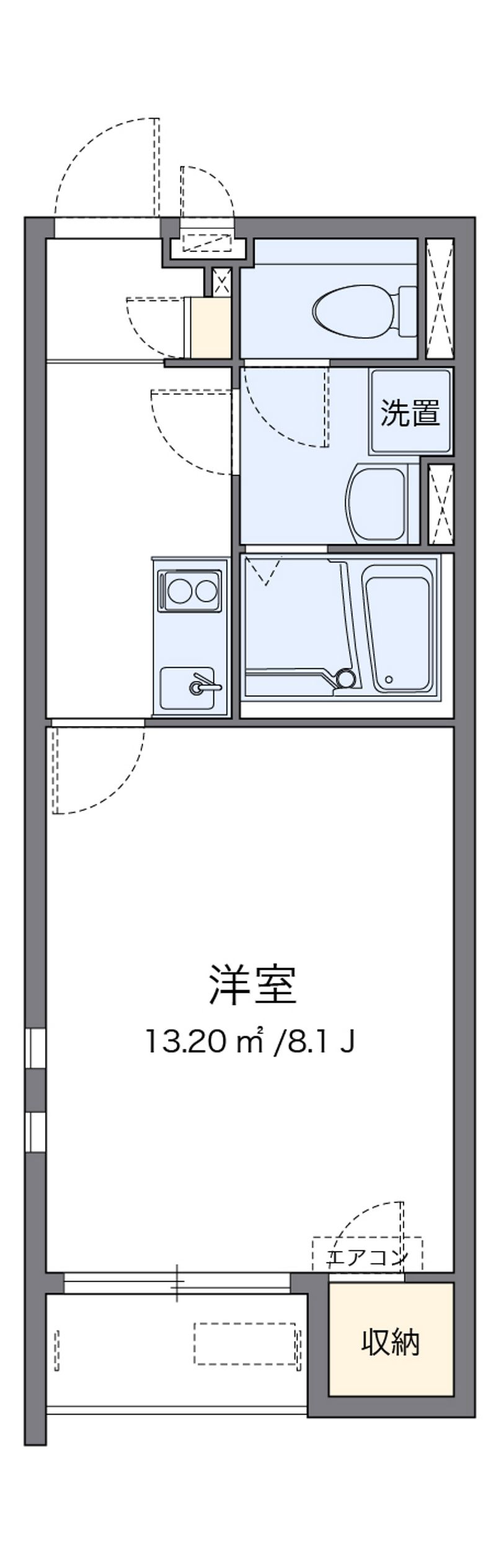 クレイノビアマーレ 間取図