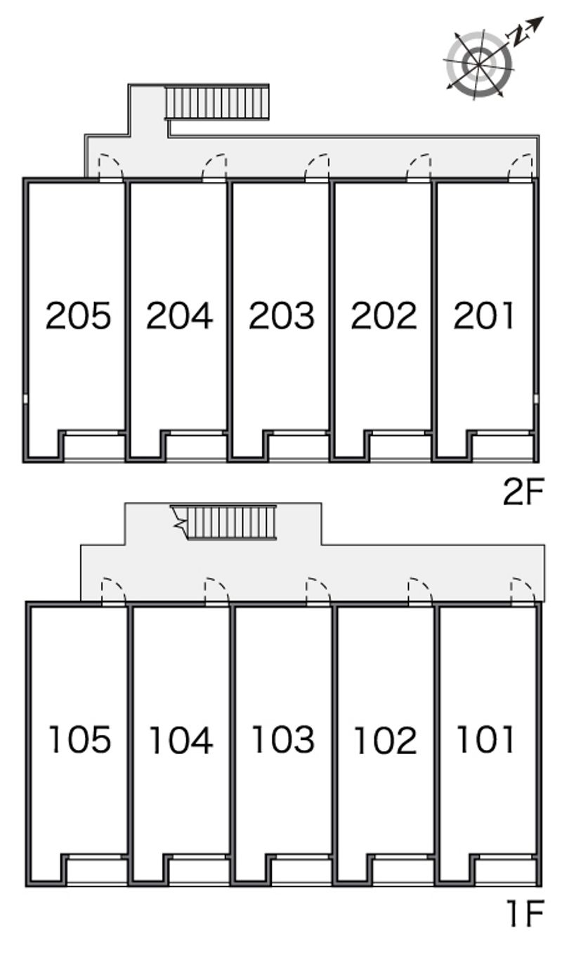 レオネクスト瑞穂 間取配置図