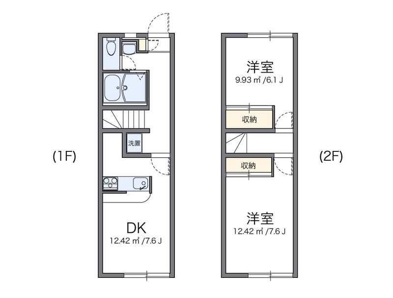 レオパレスＪステージⅡ 間取図