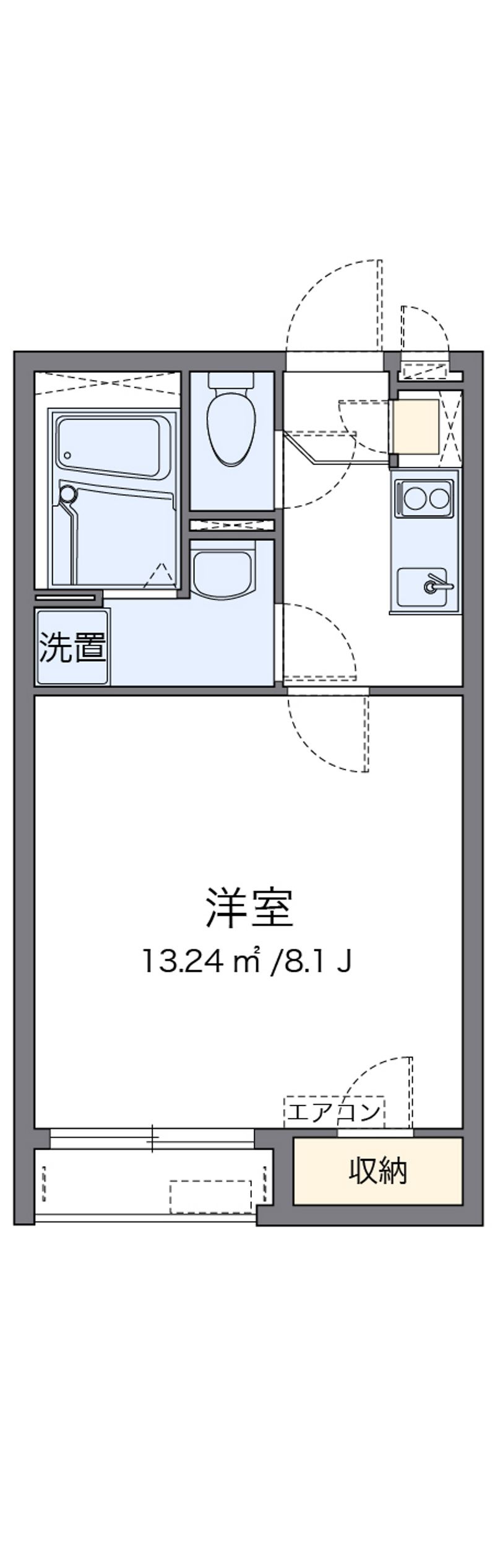 クレイノペルレシュロス　Ⅸ 間取り