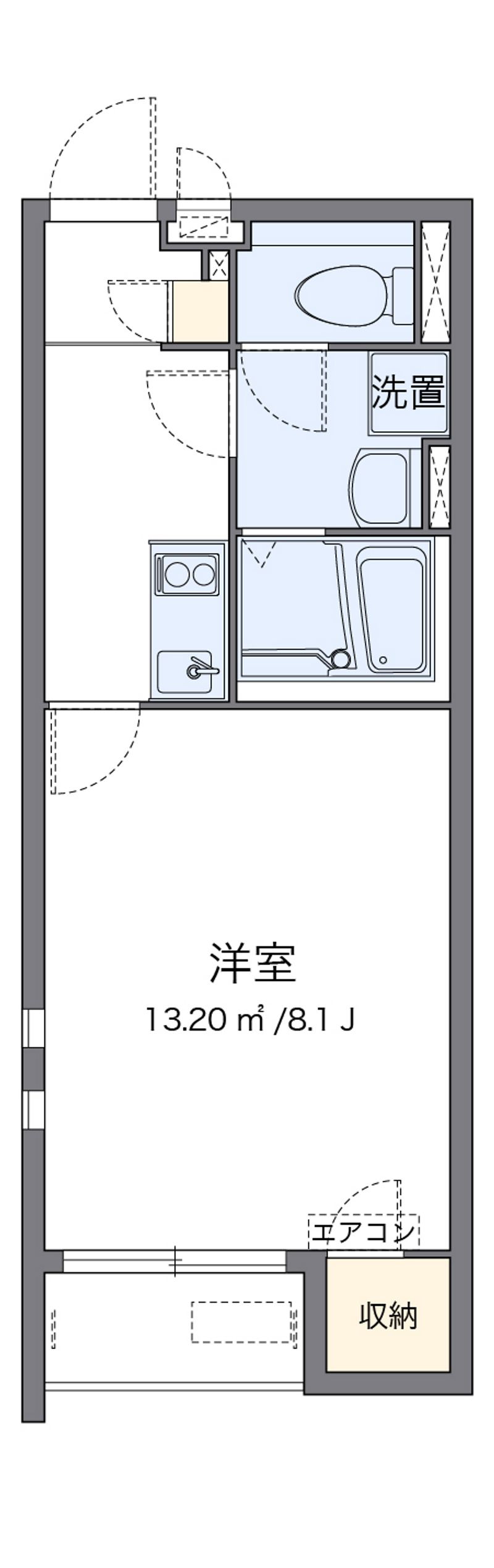 クレイノルーエ 間取図