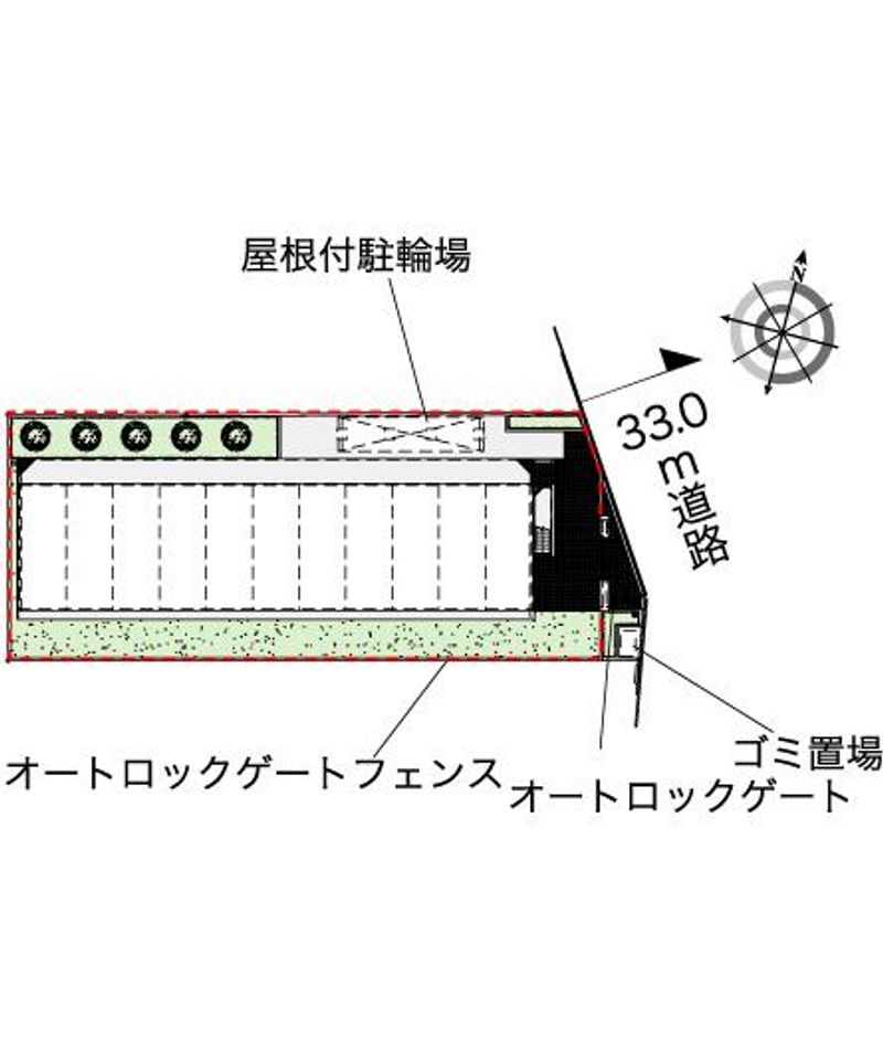 レオパレス青砥 配置図