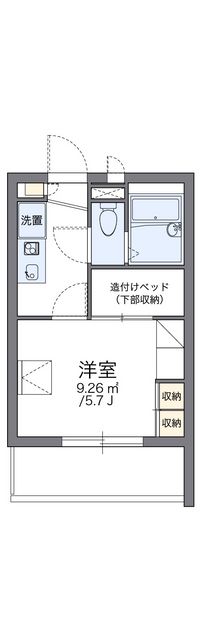 レオパレスＮ．Ｏ．Ｃ． 間取り図