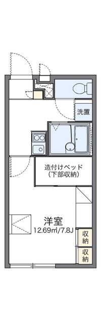 レオパレスＷＩＬＬ 間取り図