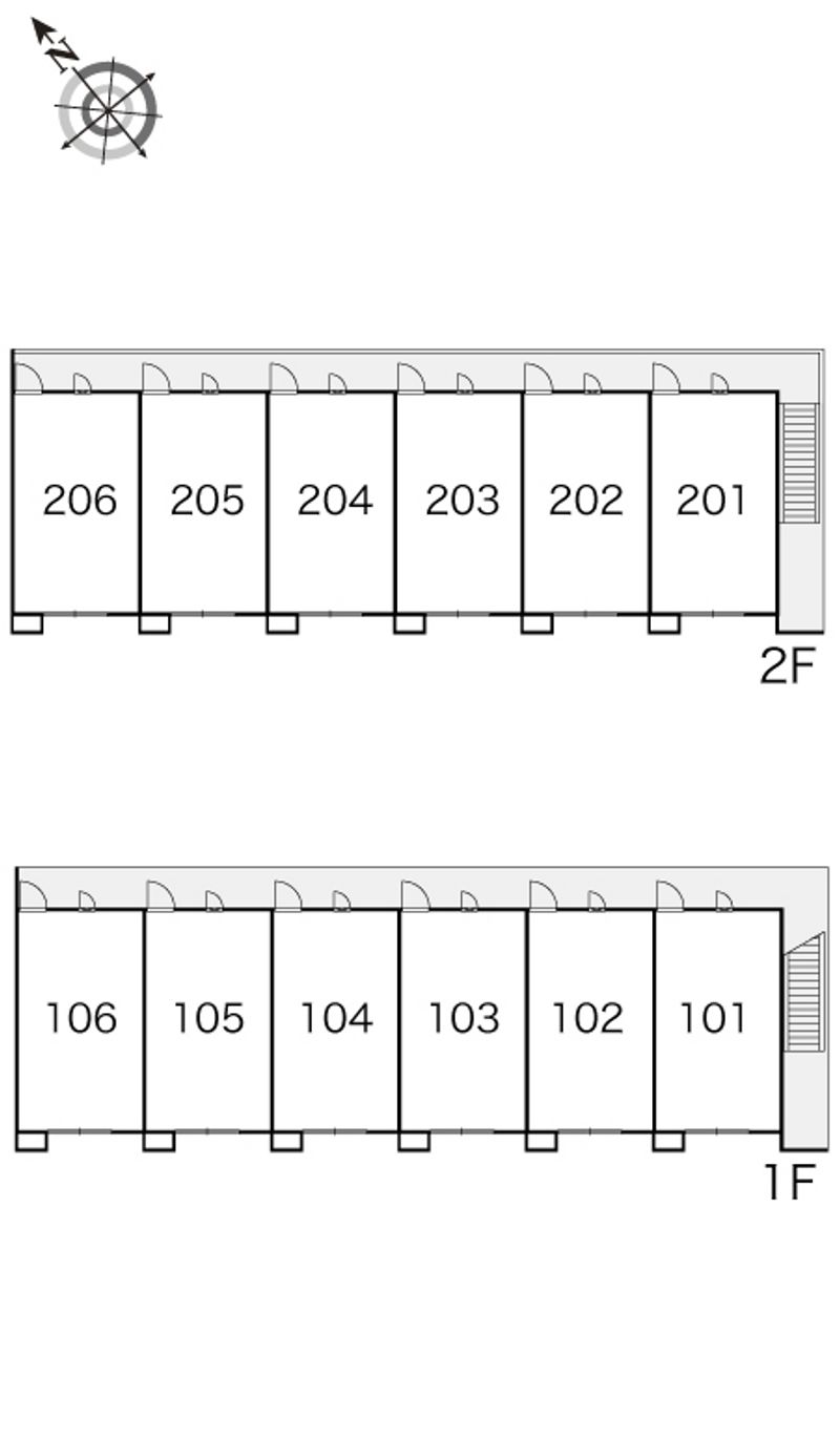 レオパレスＩ’ｓ 間取配置図
