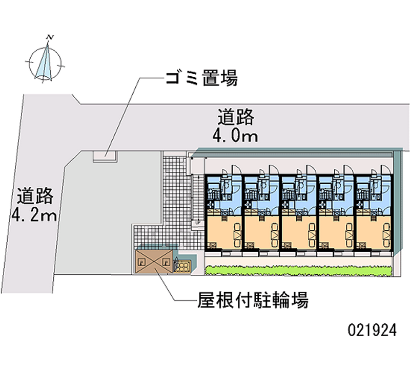 レオパレスシード 区画図