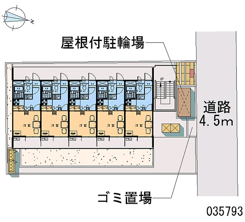 レオパレスユズ 区画図