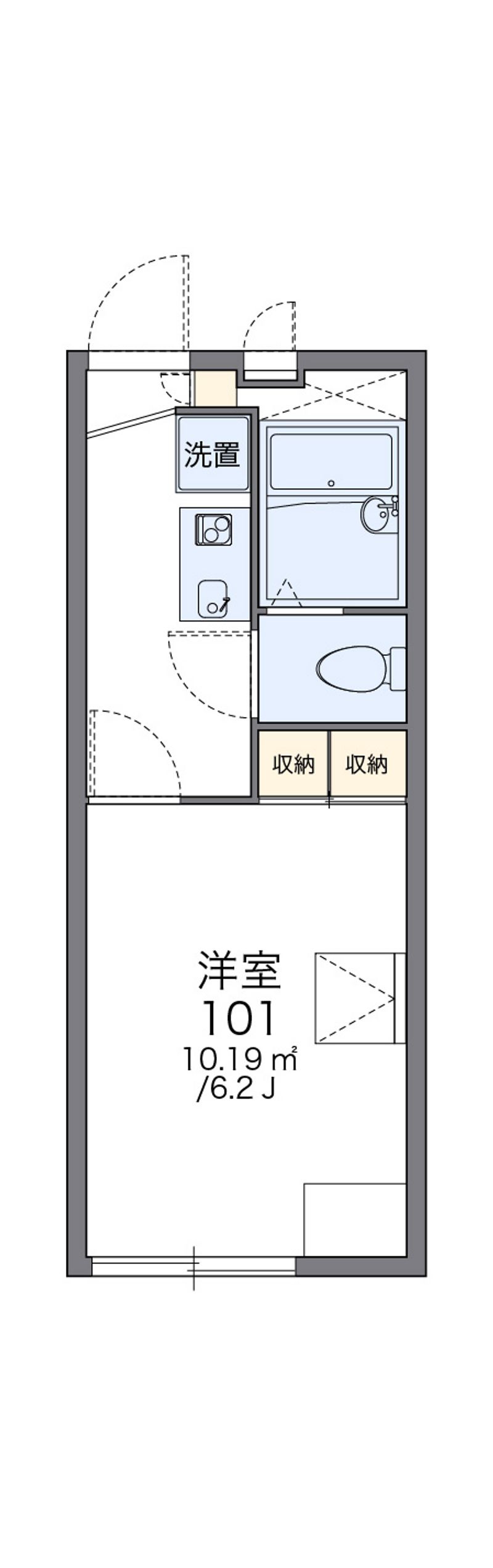 レオパレスＳＥＫＯ 間取図