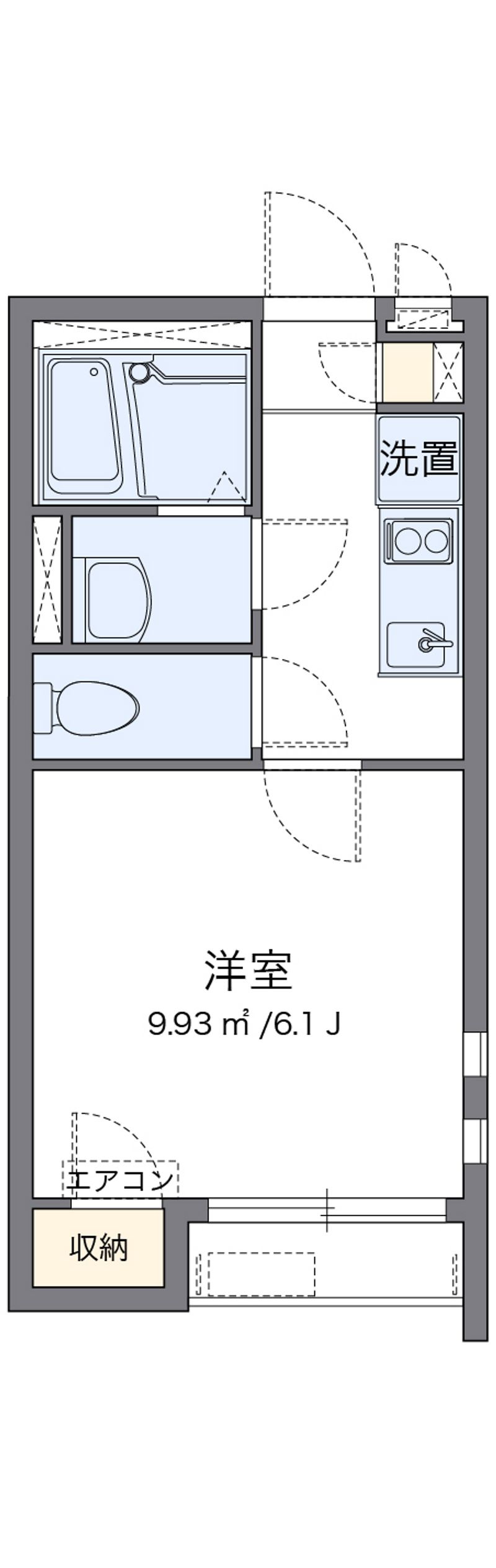 クレイノプランセル　華 間取図
