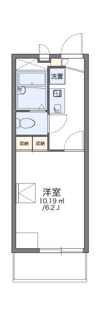 レオパレス原宿 間取り図