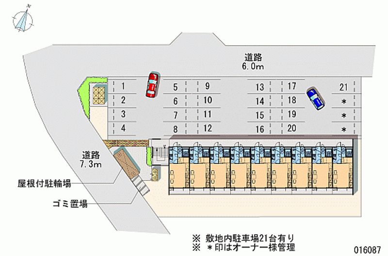 16087 Monthly parking lot