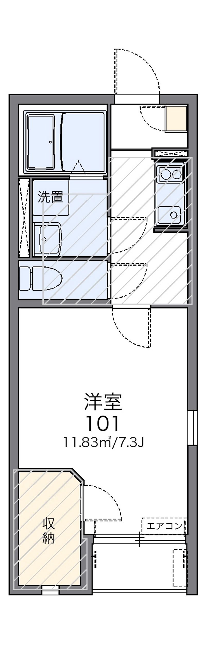 レオネクストテラシー 間取図