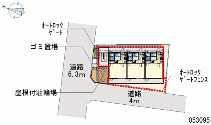 レオネクストフィオーレ 区画図