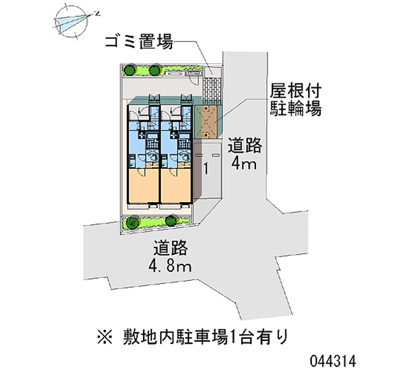 44314 Monthly parking lot