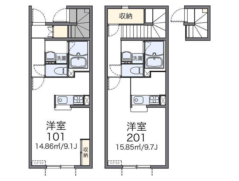 レオネクスト飯野桜ヶ丘 間取図