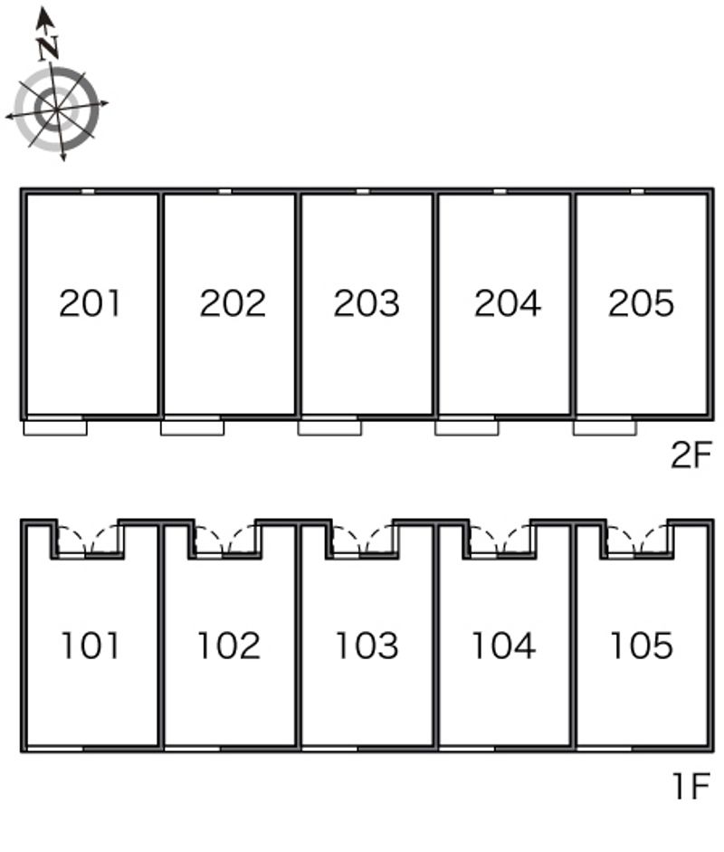 レオネクスト那古野 間取り配置図