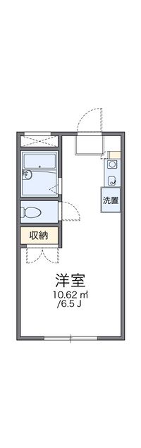 レオパレスシャルマン北越谷 間取り図