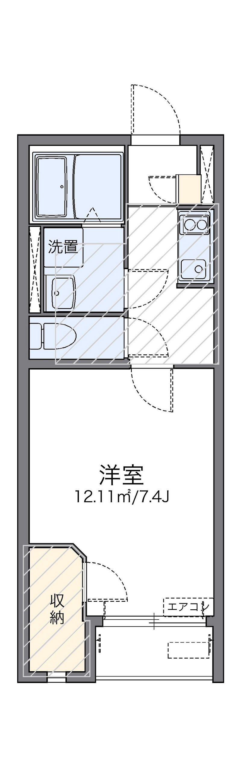 レオネクストマイト 間取図