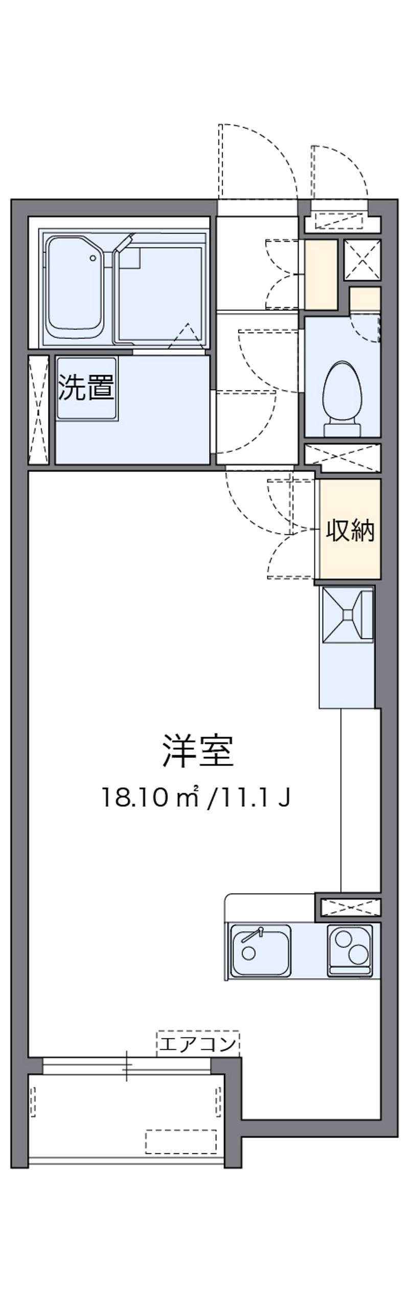 ミランダエアフォルク 間取図