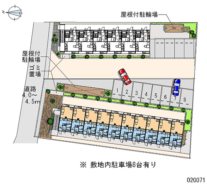 20071 Monthly parking lot