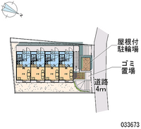 レオパレスけやき 区画図