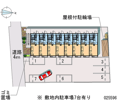 25596 Monthly parking lot