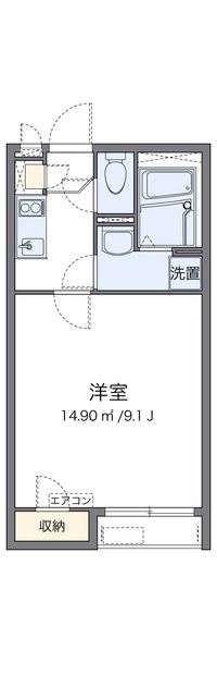 クレイノ愛琴 間取り図