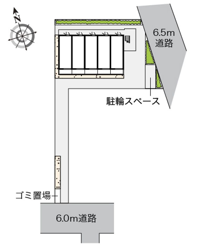 レオパレスＲｅｉ 配置図