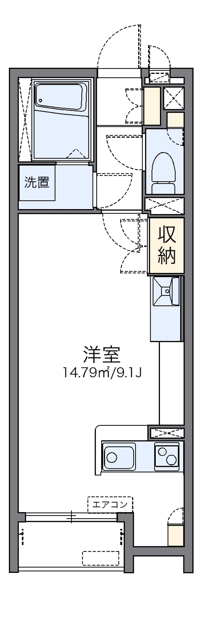 レオネクストＳｍｉｌｅ 間取図