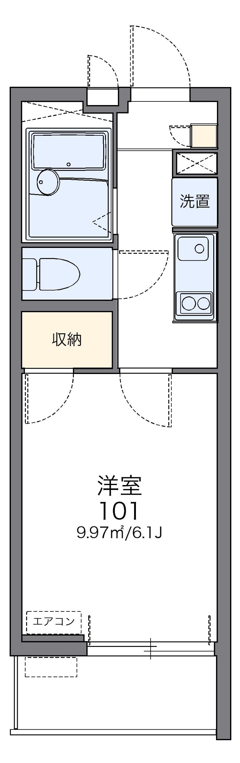 レオネクストみやこ 間取図