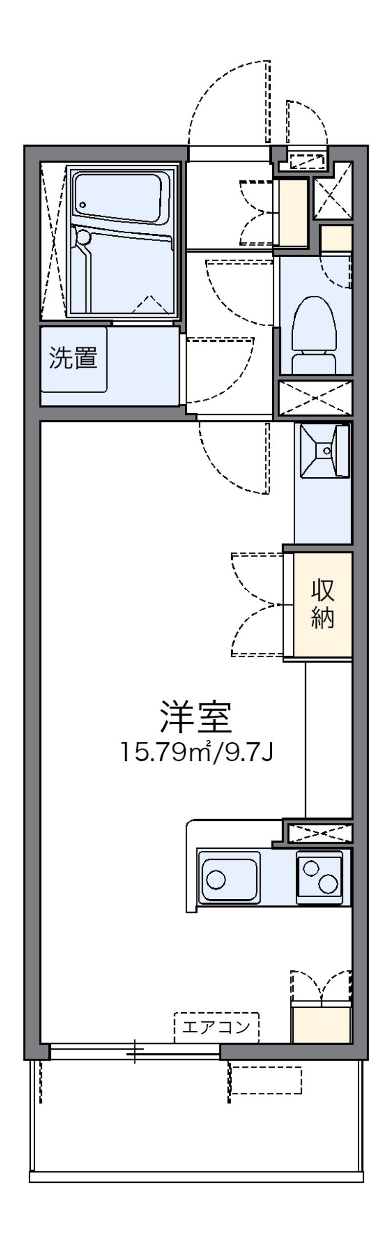 レオネクスト長府駅前 間取図