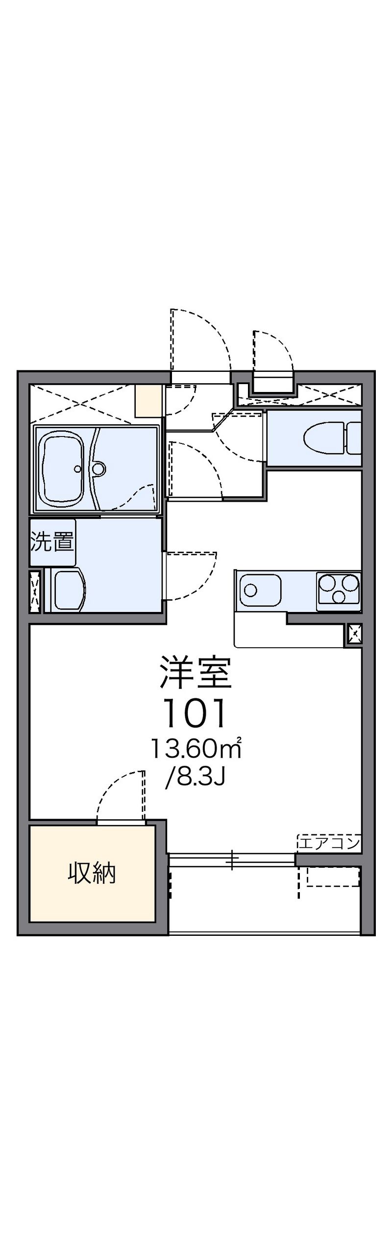 レオネクストマトレ 間取図