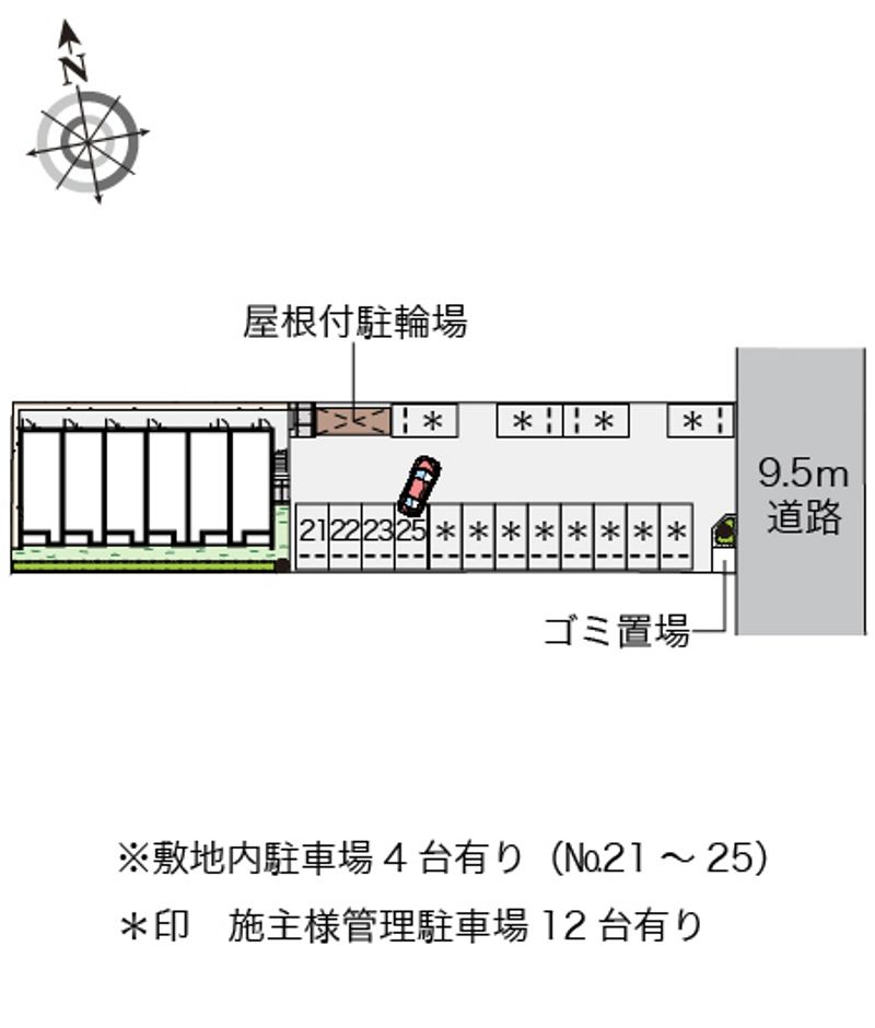 クレイノウイングス瓜破 配置図