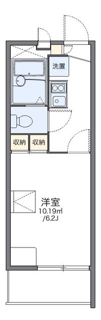 レオパレス原田 間取り図