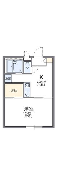 レオパレス相楽台 間取り図