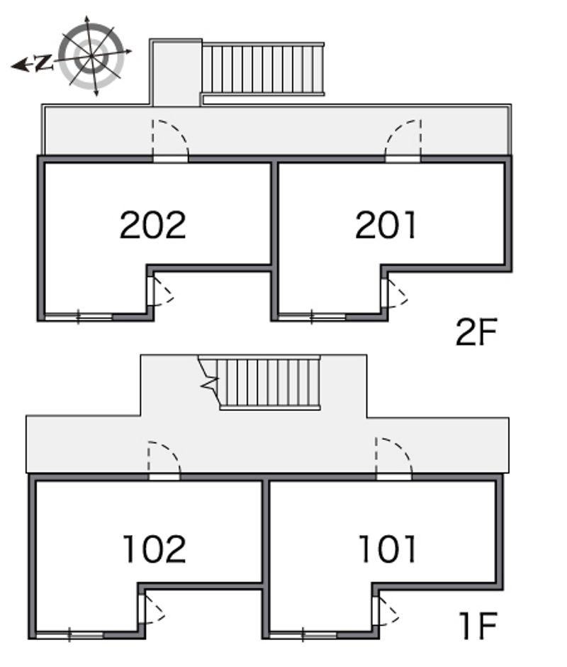LEONEXT Iwashimizu Floor plan layout diagram