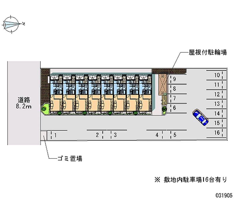 31905月租停車場