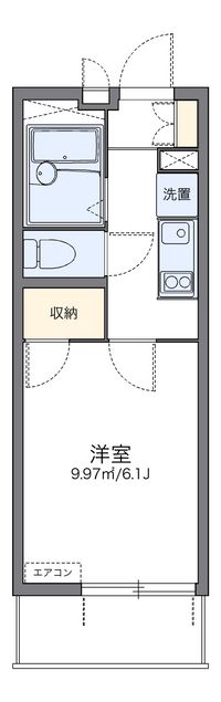 レオパレス兵庫駅南通り 間取り図