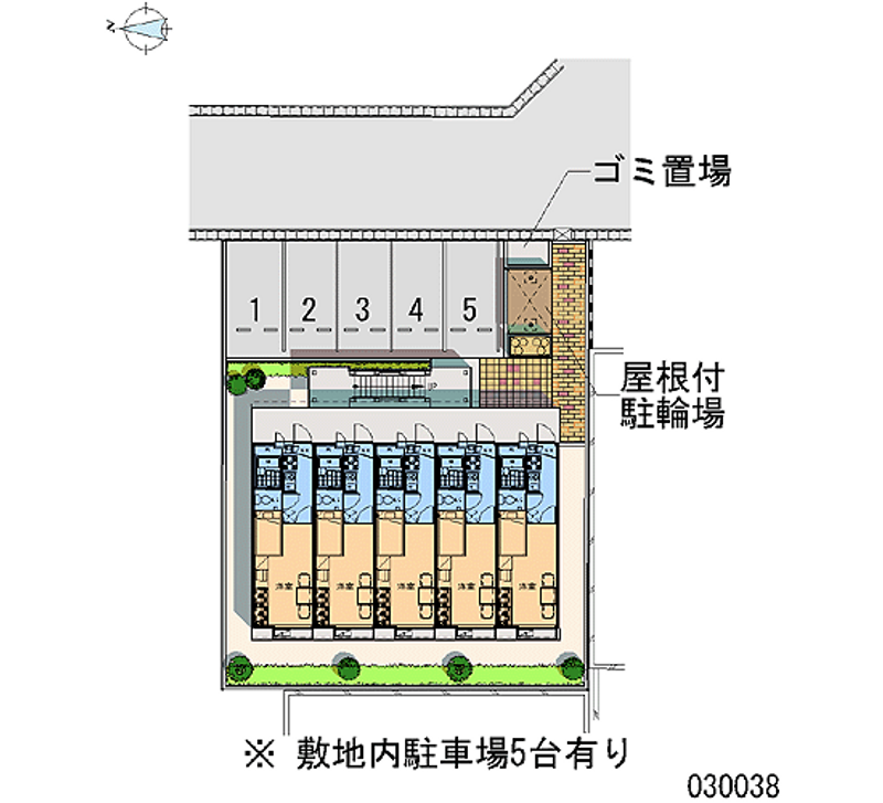 レオパレスボーダーハウス梅坪 月極駐車場