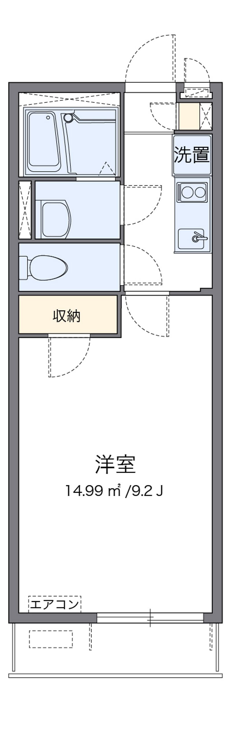 クレイノアーカーシャ 間取り