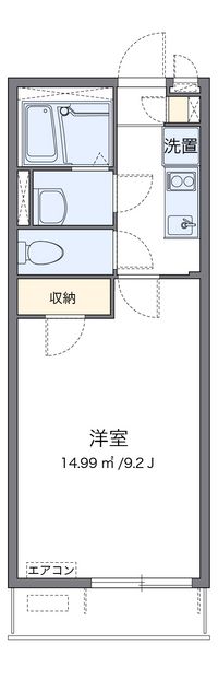クレイノアーカーシャ 間取り図