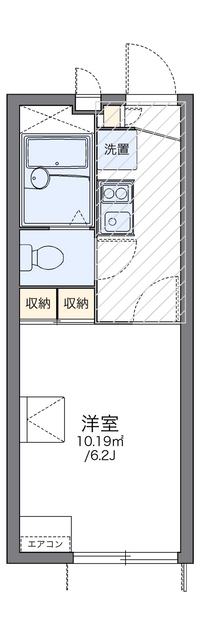 レオパレスＴＡＫＡ　イプシロン 間取り図